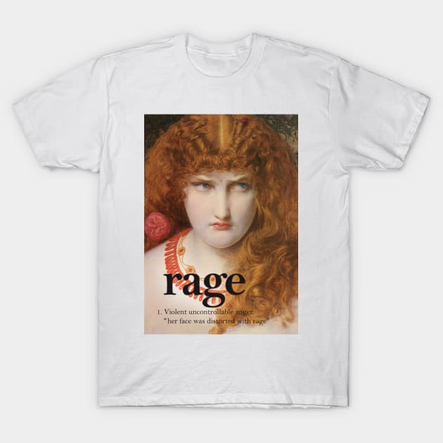 Rage girl T-Shirt by Dikhotomy